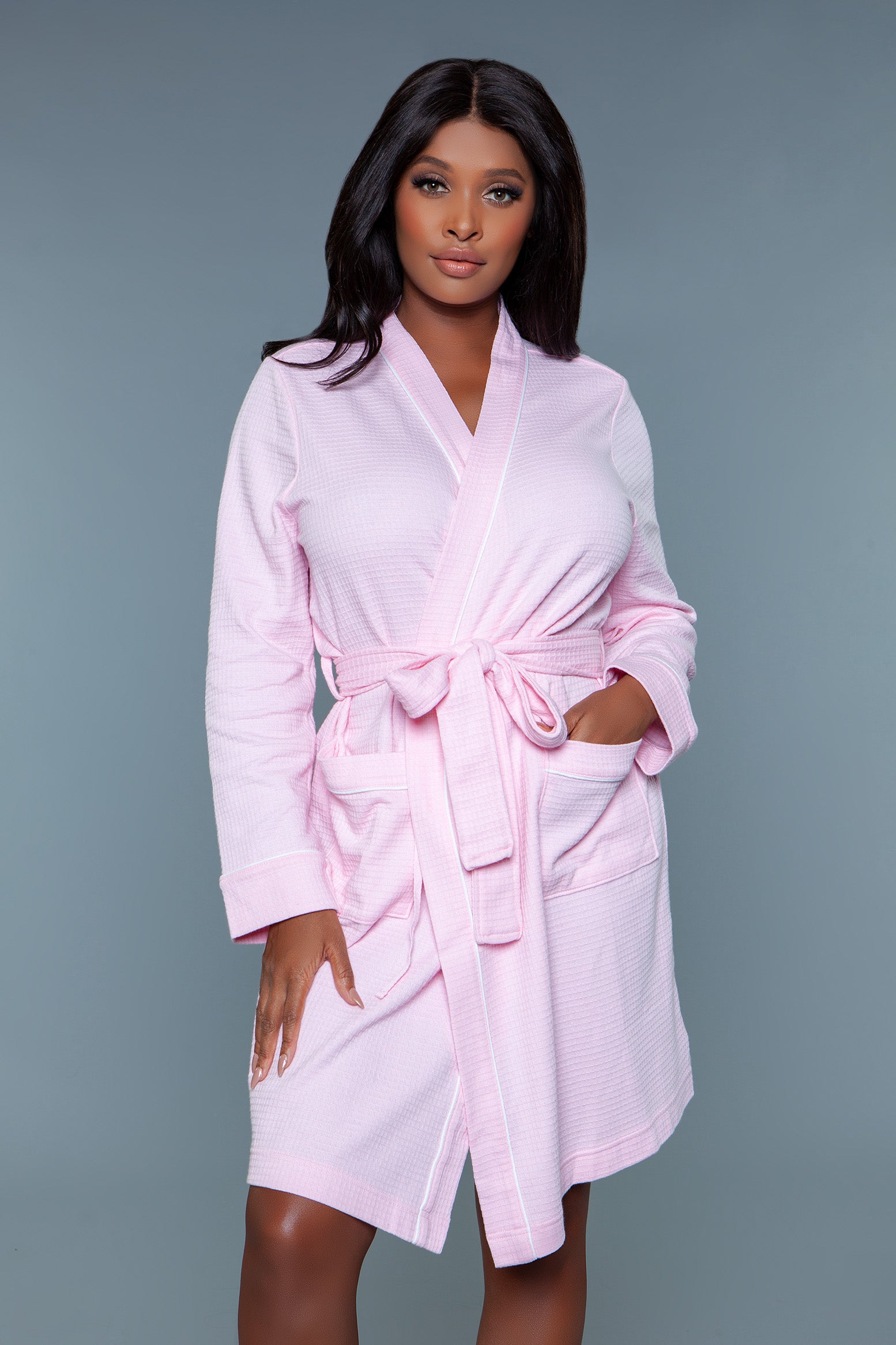 2258 Waffle Robe-5